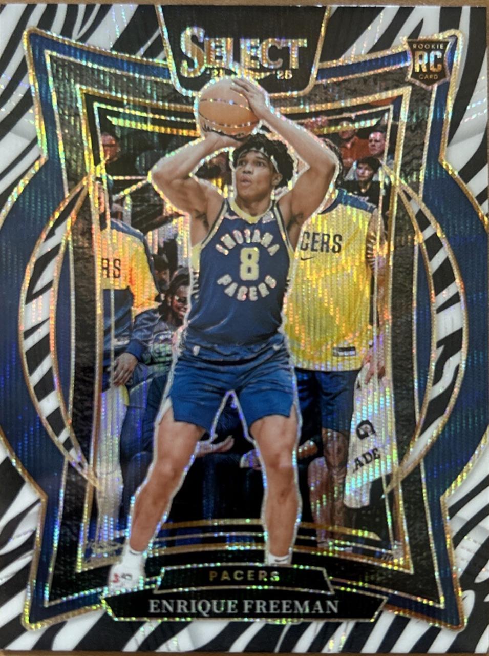 Enrique Freeman [Zebra Prizm] #80