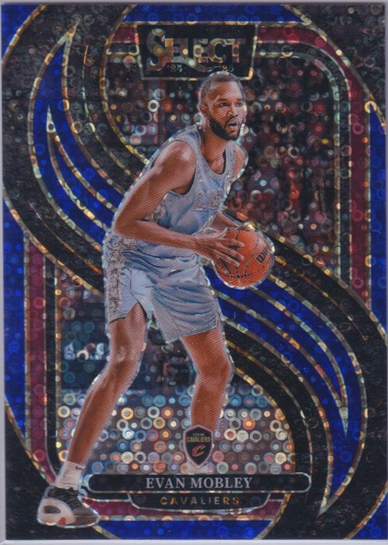 Evan Mobley [Blue Disco Prizm] #112