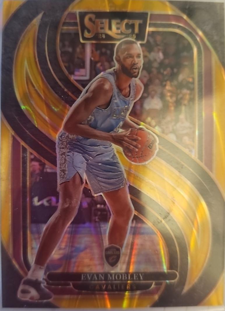 Evan Mobley [Gold Prizm] #112