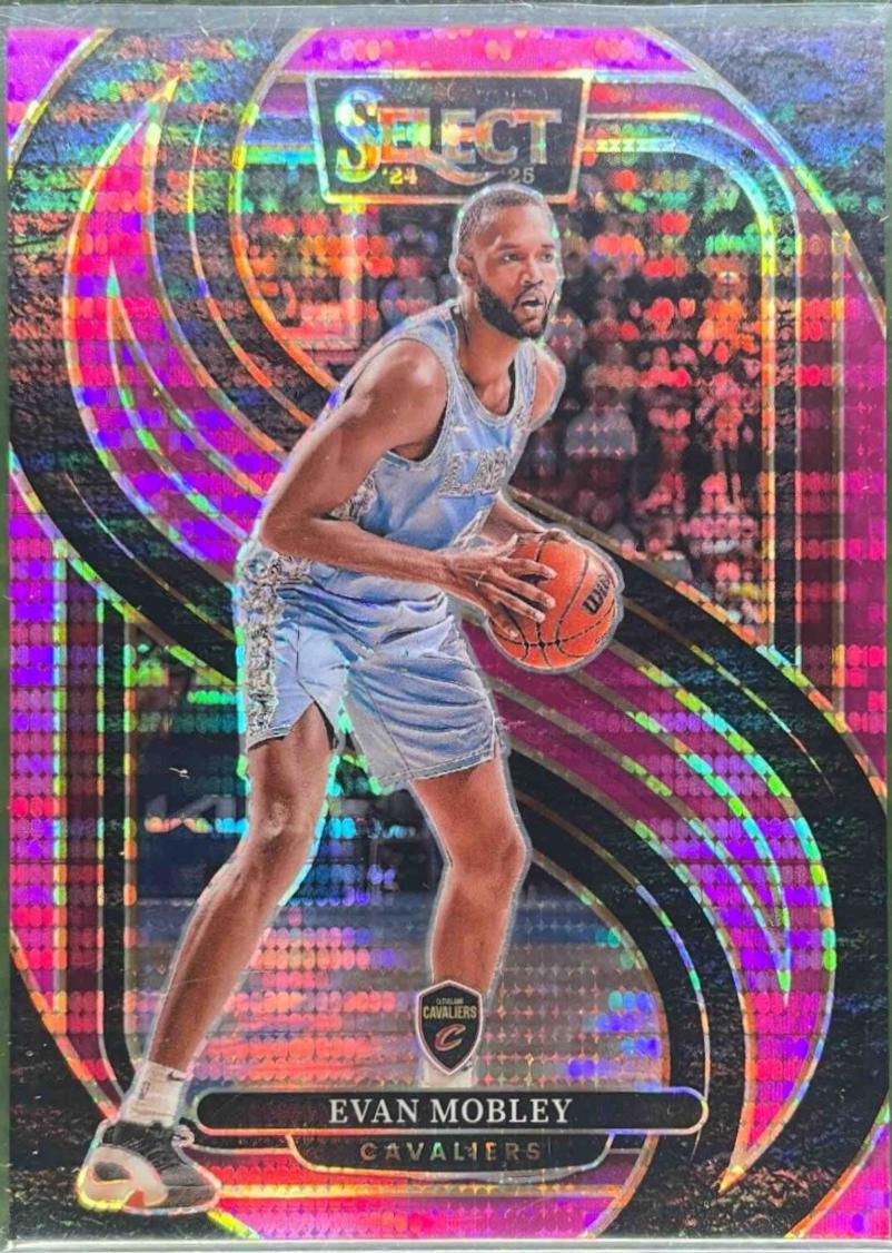 Evan Mobley [Neon Purple Pulsar Prizm] #112