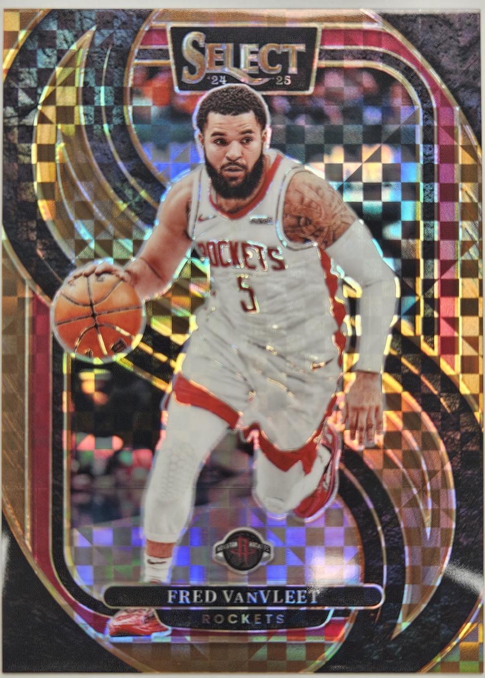 Fred VanVleet [Bronze Checker Prizm] #118