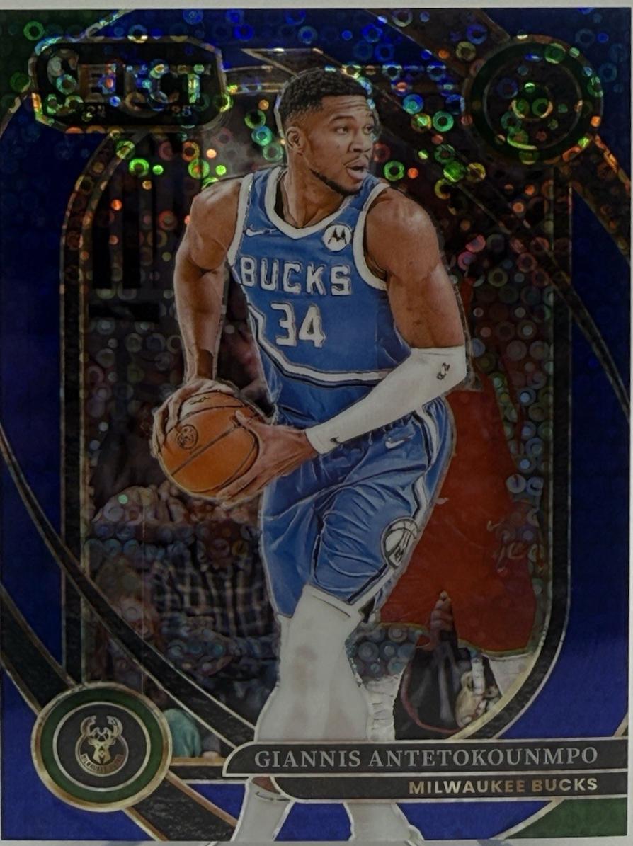 Giannis Antetokounmpo [Blue Disco Prizm] #235