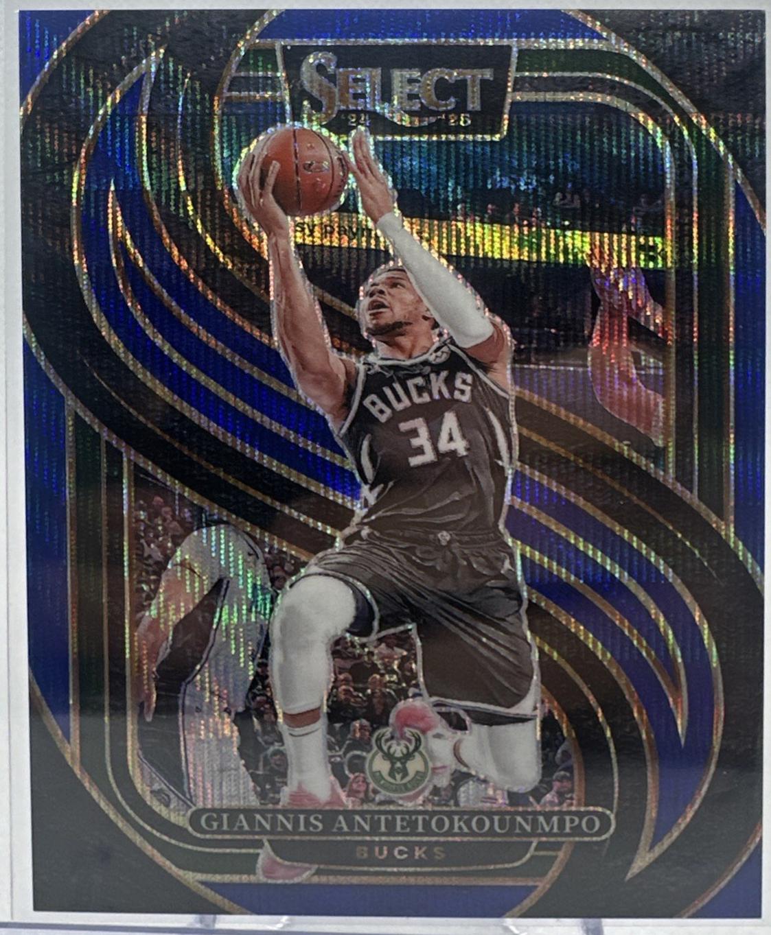 Giannis Antetokounmpo [Blue Wave Prizm] #137
