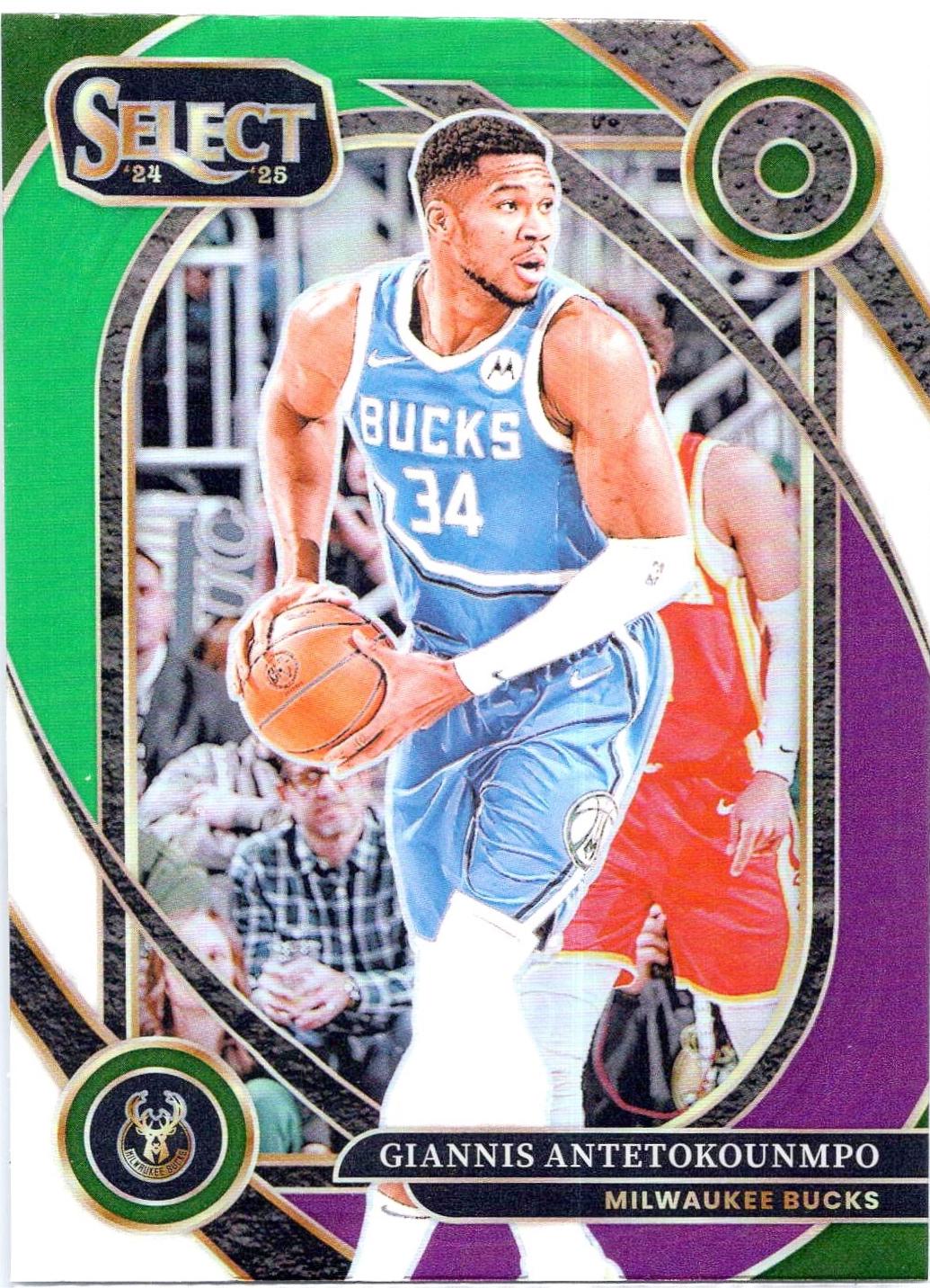 Giannis Antetokounmpo [Green White Purple Prizm] #235