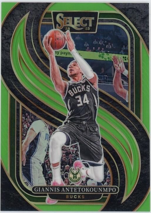 Giannis Antetokounmpo [Neon Green Prizm] #137