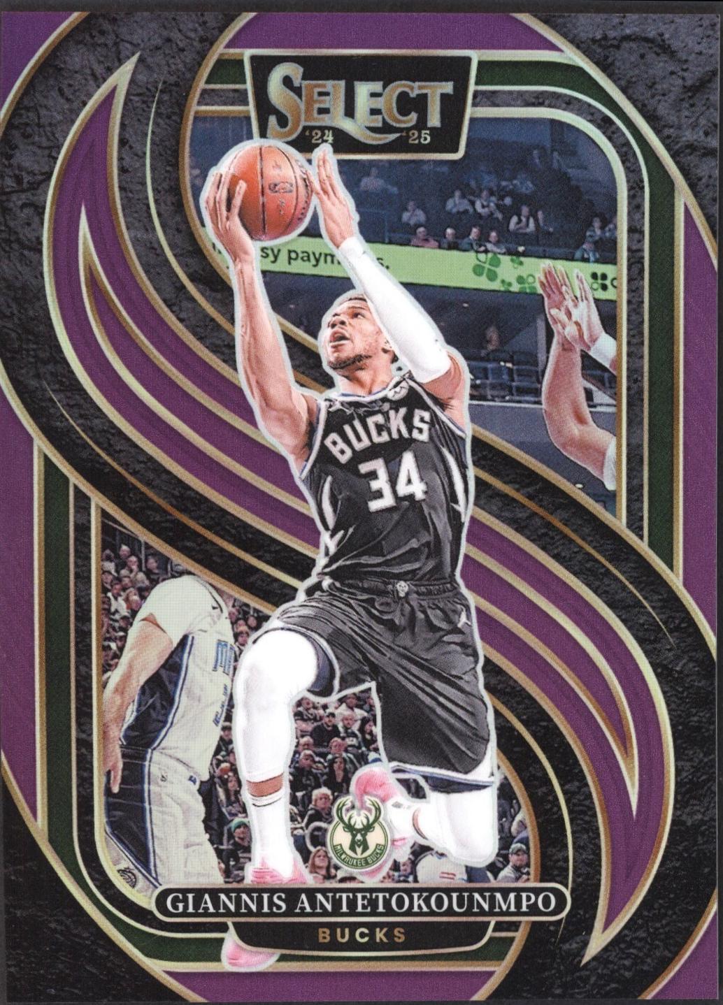 Giannis Antetokounmpo [Purple Prizm] #137