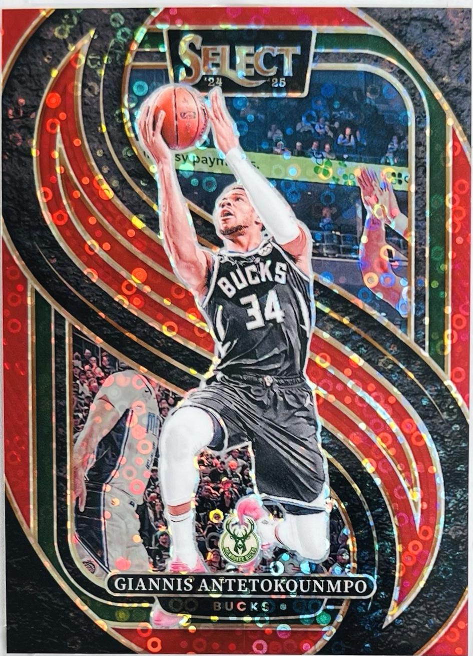 Giannis Antetokounmpo [Red Disco Prizm] #137