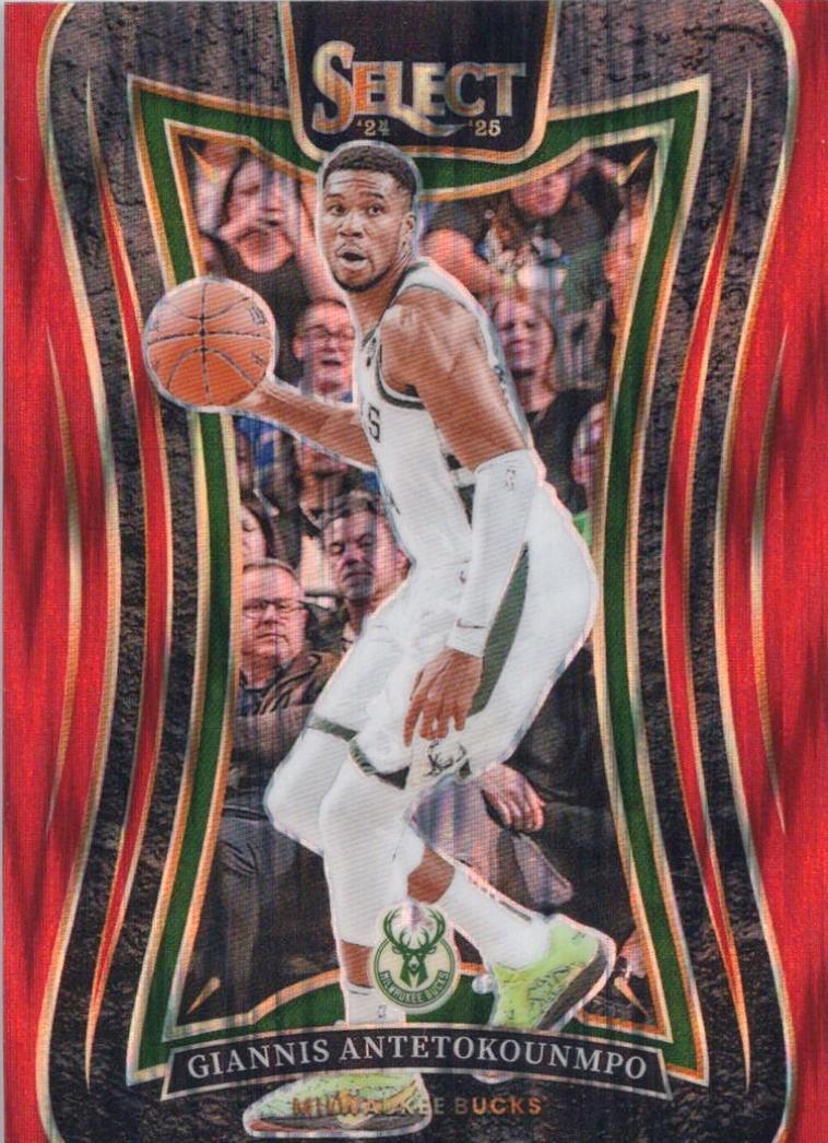 Giannis Antetokounmpo [Red Flash Prizm] #326