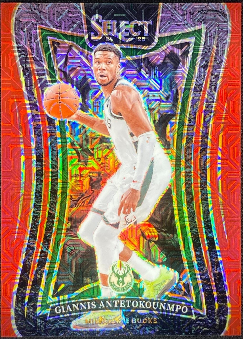 Giannis Antetokounmpo [Red Mojo Prizm] #326