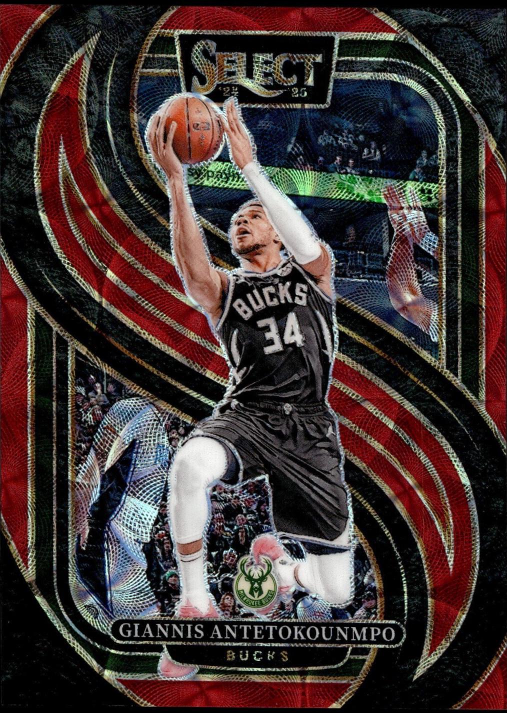 Giannis Antetokounmpo [Red Scope Prizm] #137
