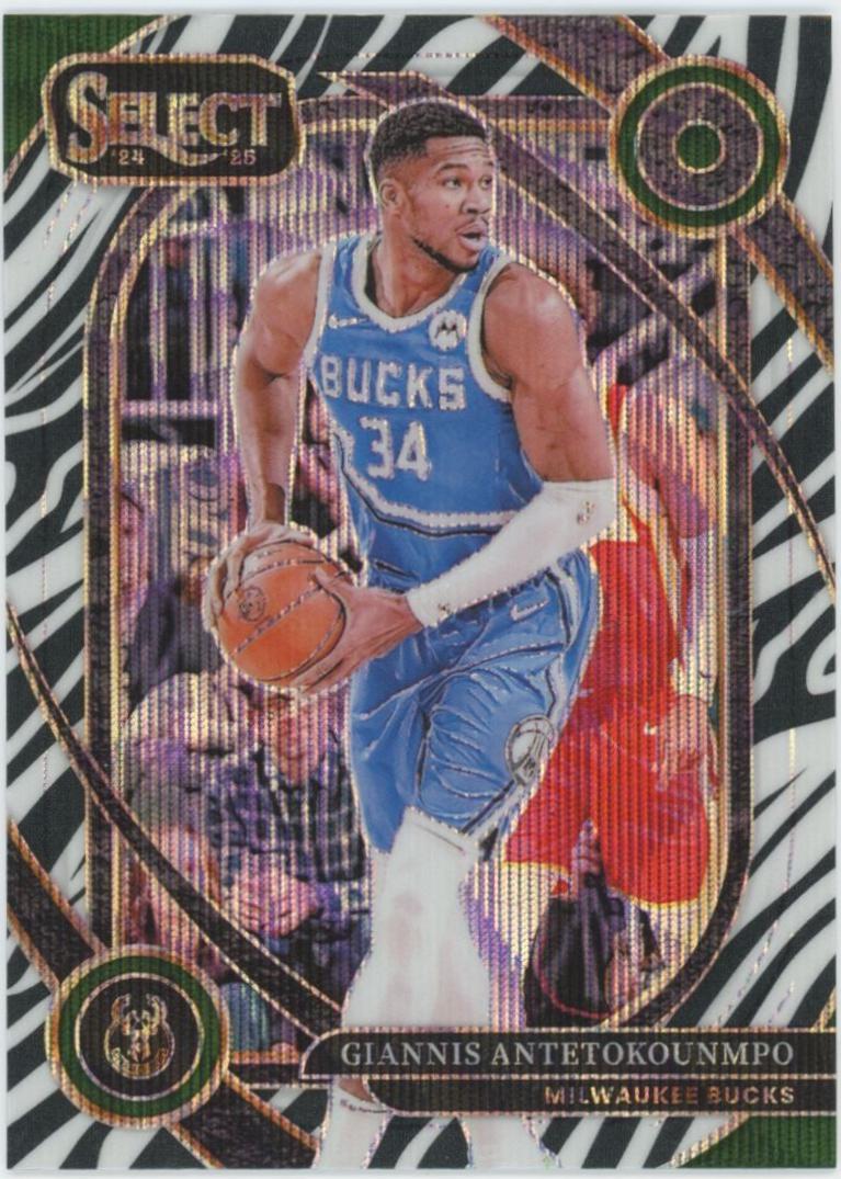 Giannis Antetokounmpo [Zebra Prizm] #235