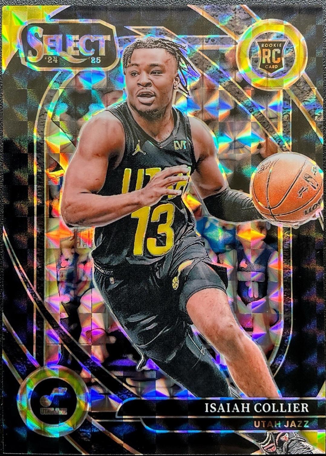 Isaiah Collier [Black Finite Prizm] #279