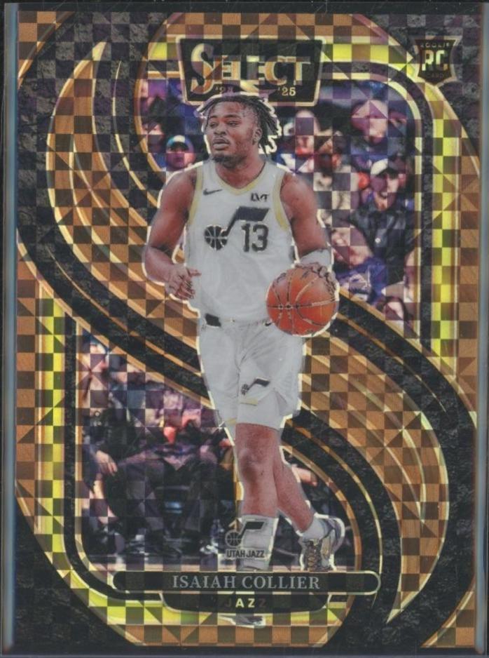 Isaiah Collier [Bronze Checker Prizm] #178