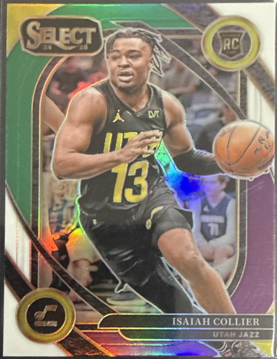 Isaiah Collier [Green White Purple Prizm] #279