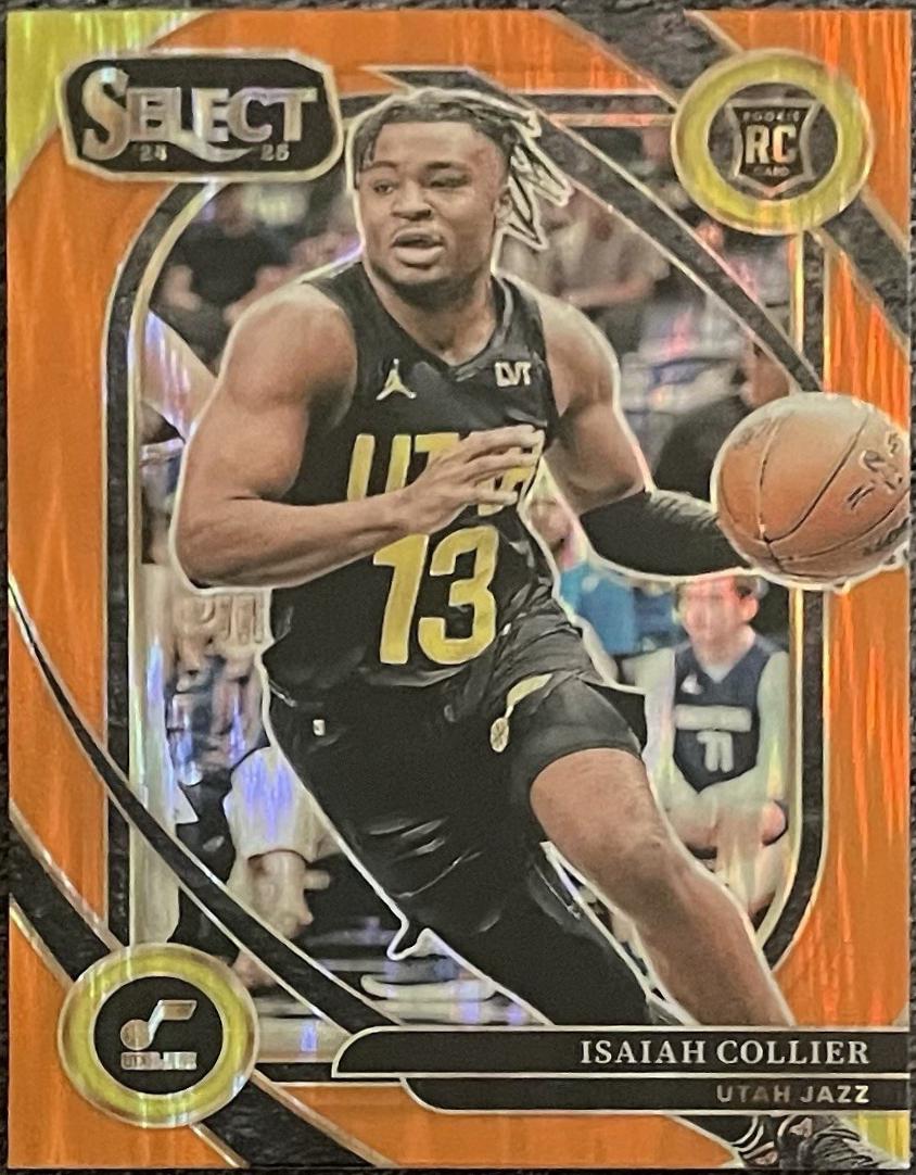 Isaiah Collier [Orange Flash Prizm] #279