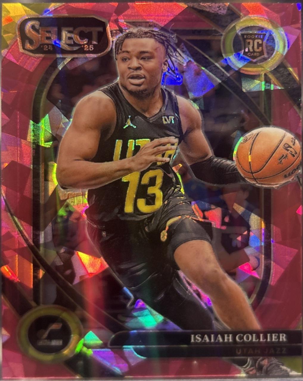 Isaiah Collier [Pink Cracked Ice Prizm] #279