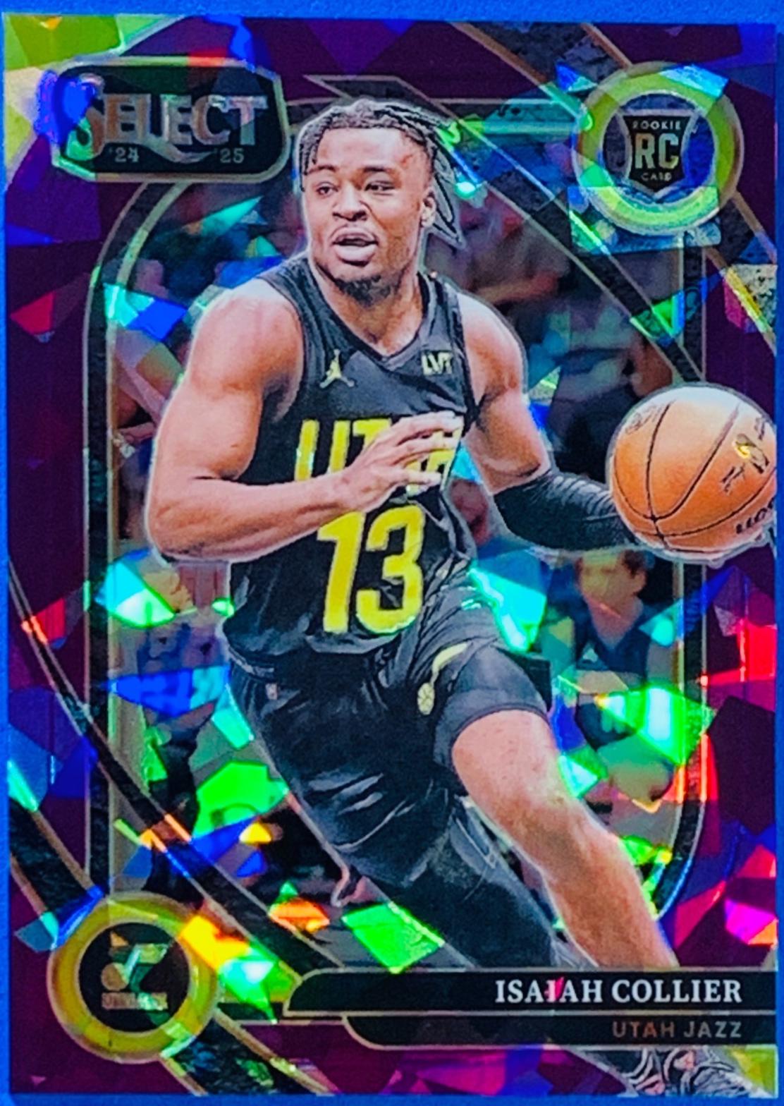 Isaiah Collier [Purple Cracked Ice Prizm] #279