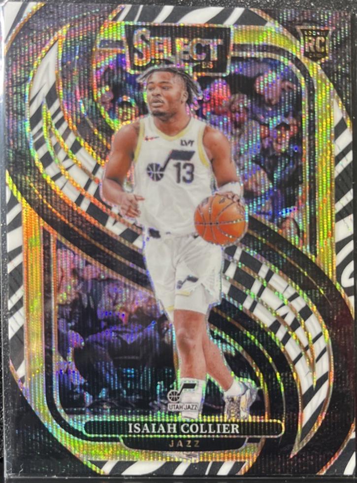 Isaiah Collier [Zebra Prizm] #178
