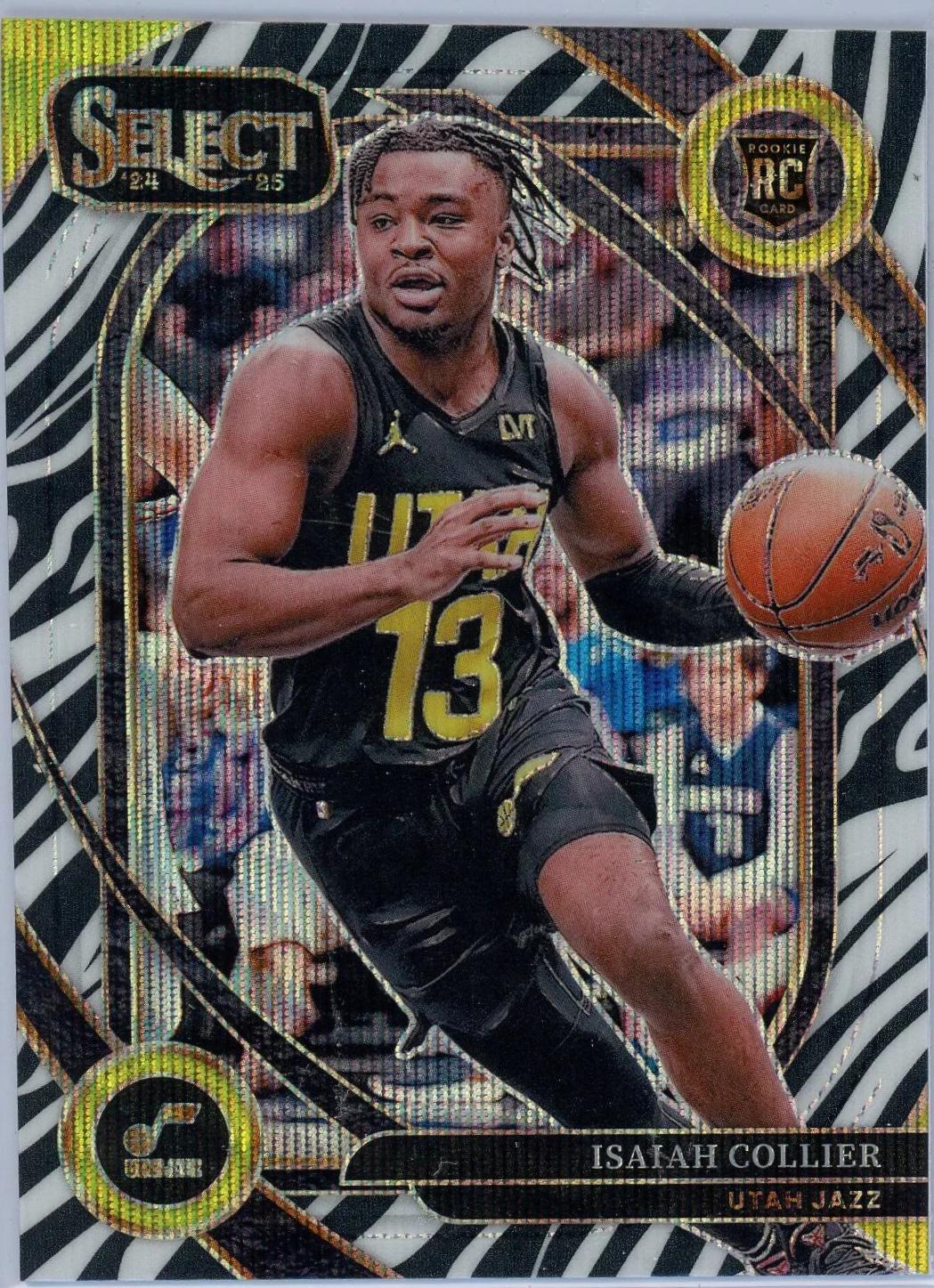 Isaiah Collier [Zebra Prizm] #279