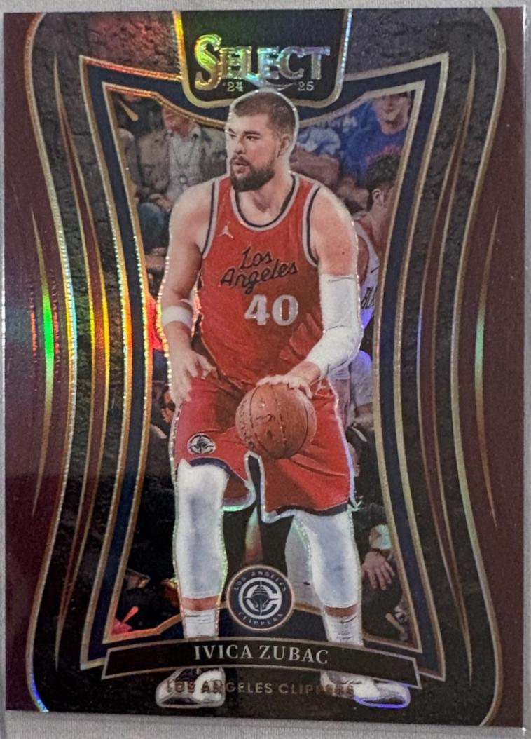 Ivica Zubac [Maroon Prizm] #349