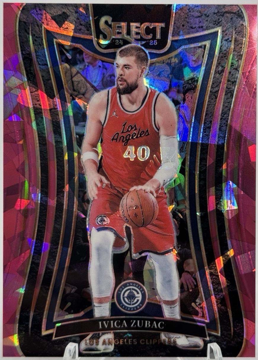 Ivica Zubac [Pink Cracked Ice Prizm] #349