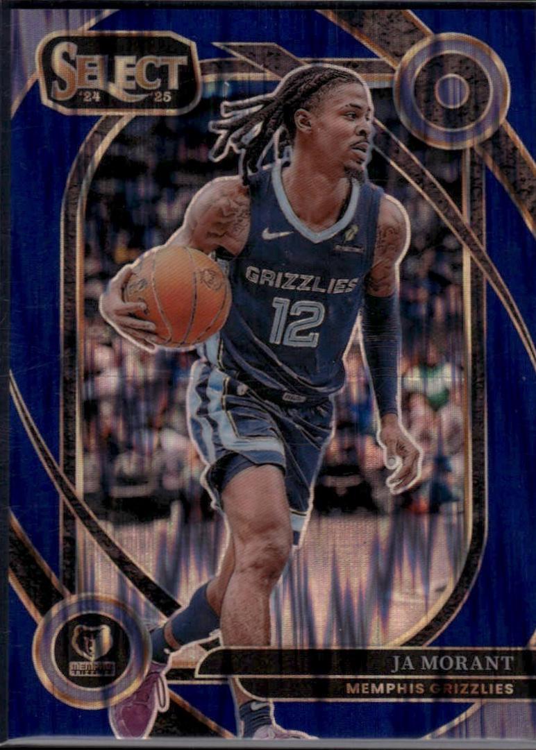 Ja Morant [Blue Flash Prizm] #257