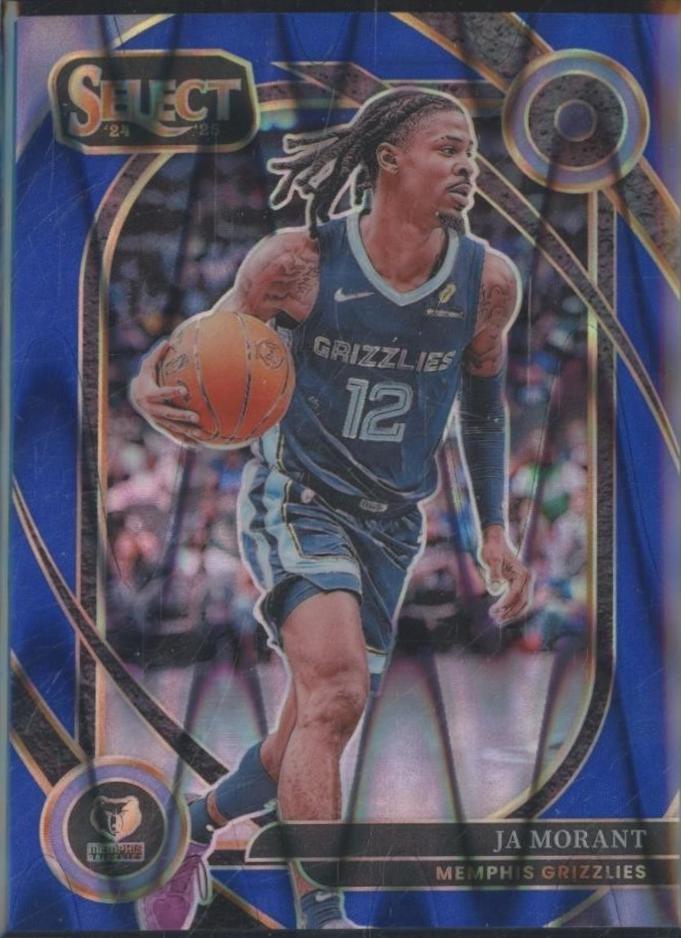 Ja Morant [Blue Tectonic Prizm] #257