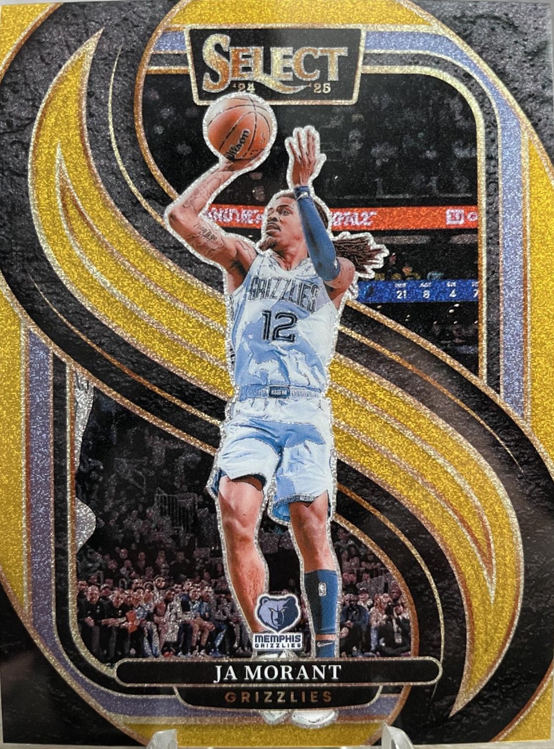 Ja Morant [Gold Glitter Prizm] #107
