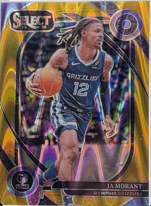 Ja Morant [Gold Tectonic Prizm] #257