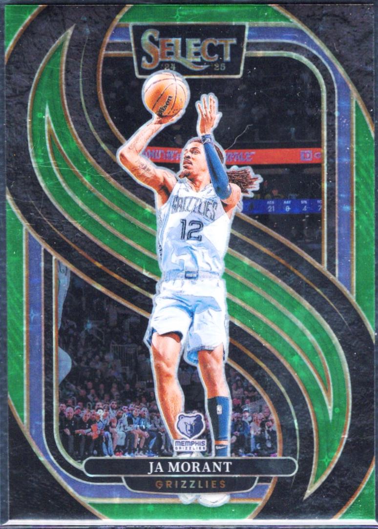 Ja Morant [Green Stars Prizm] #107