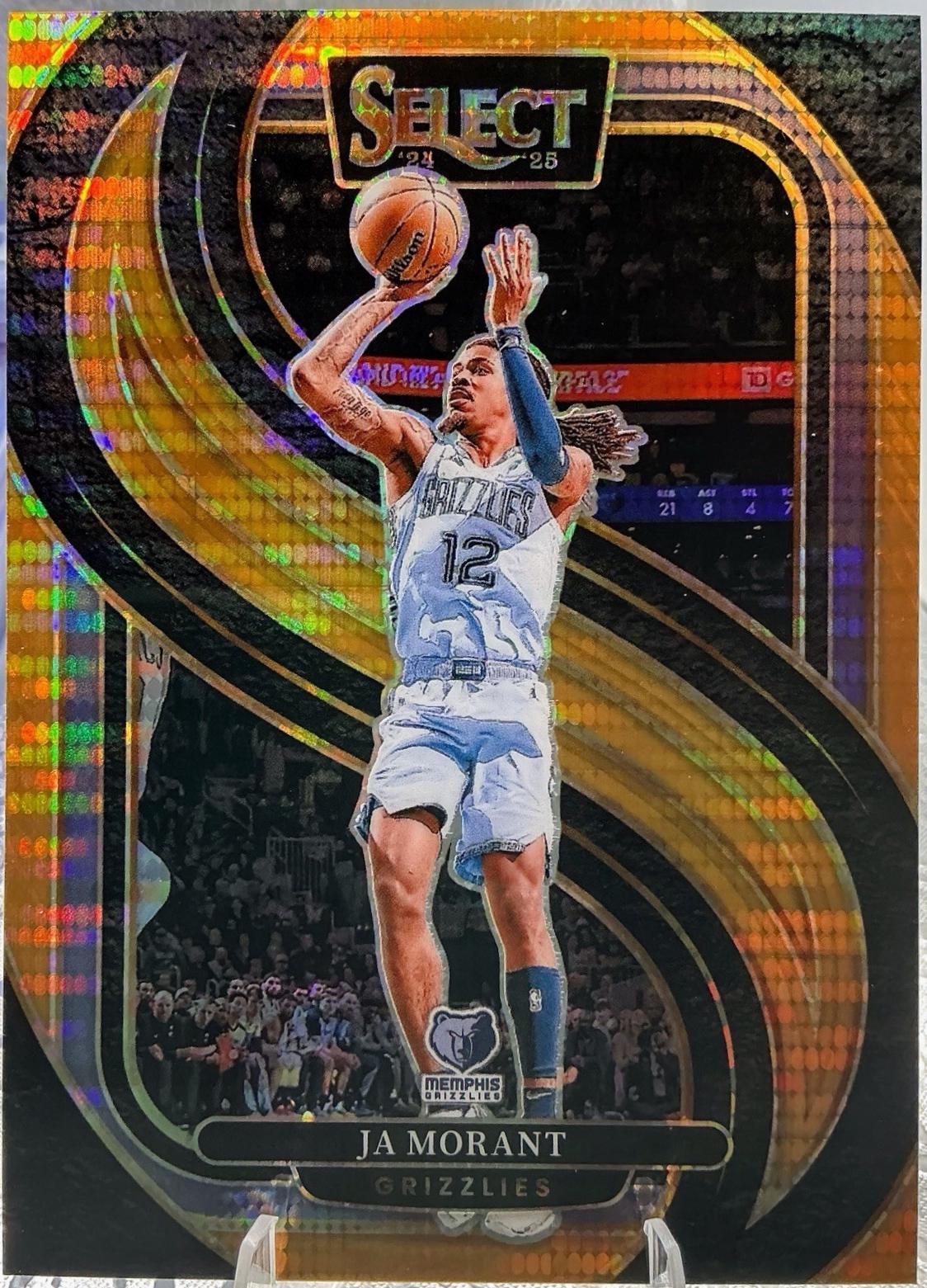 Ja Morant [Neon Orange Pulsar Prizm] #107