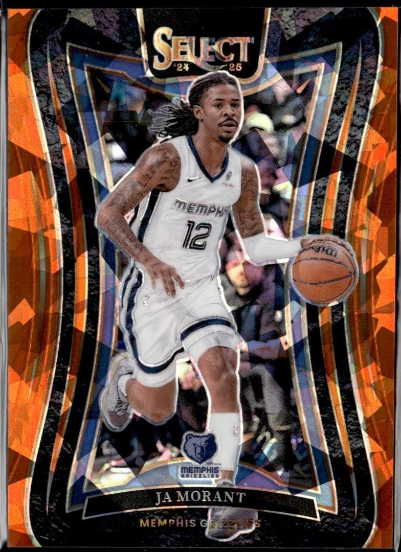 Ja Morant [Orange Cracked Ice Prizm] #354
