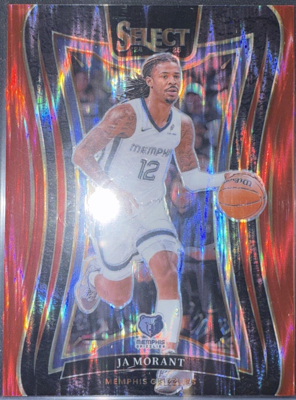 Ja Morant [Red Flash Prizm] #354