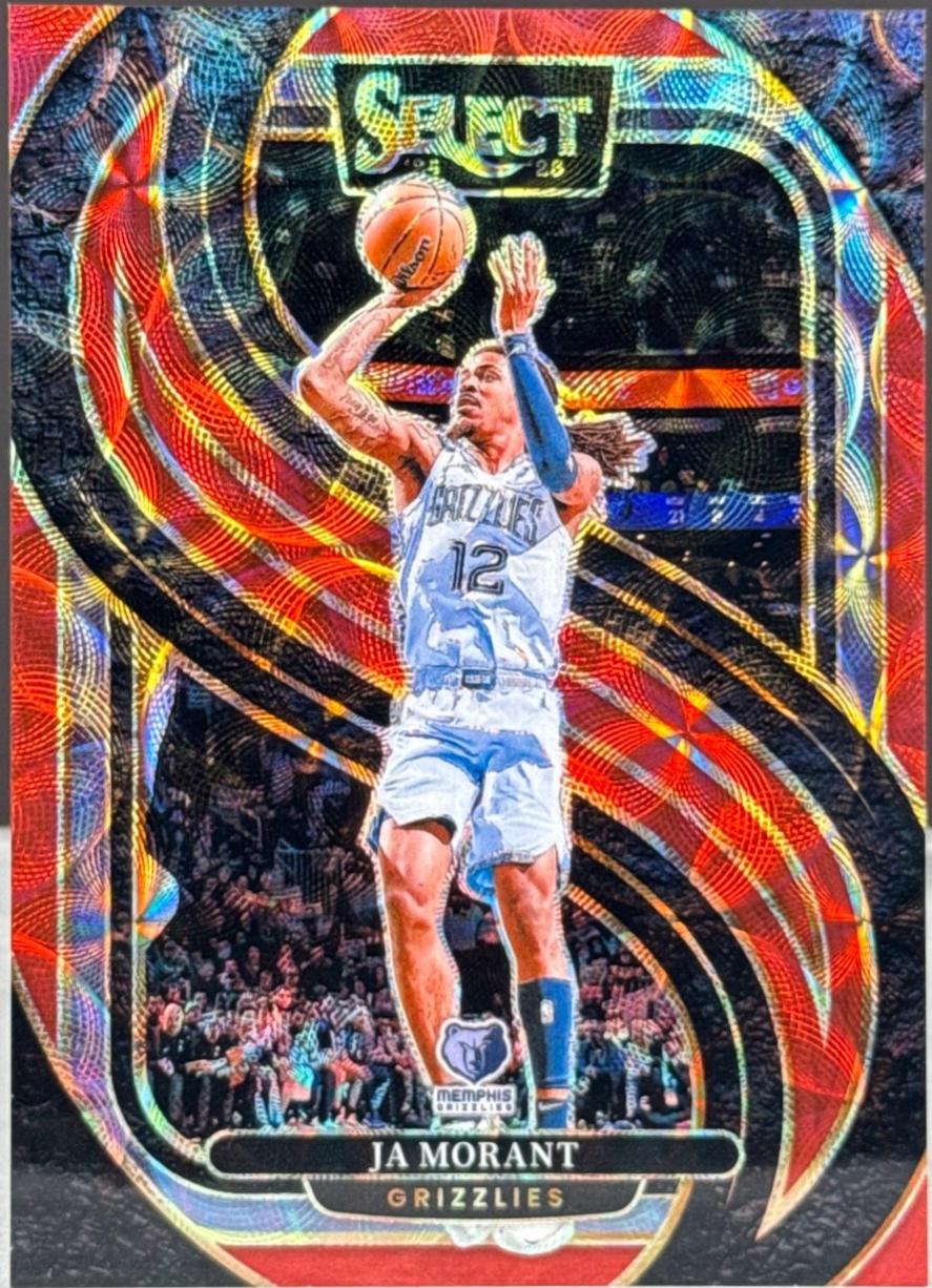 Ja Morant [Red Scope Prizm] #107