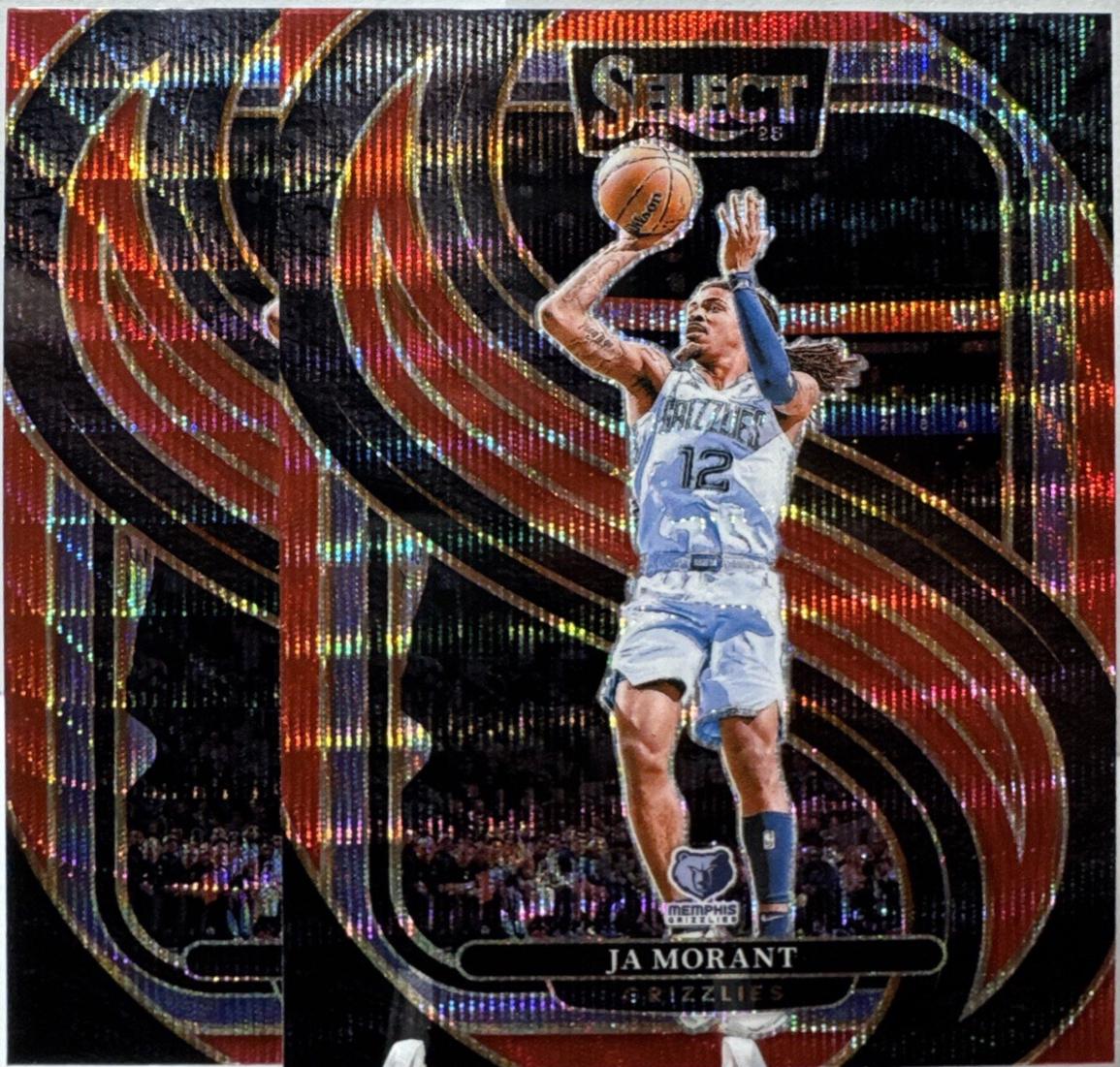 Ja Morant [Red Wave Prizm] #107