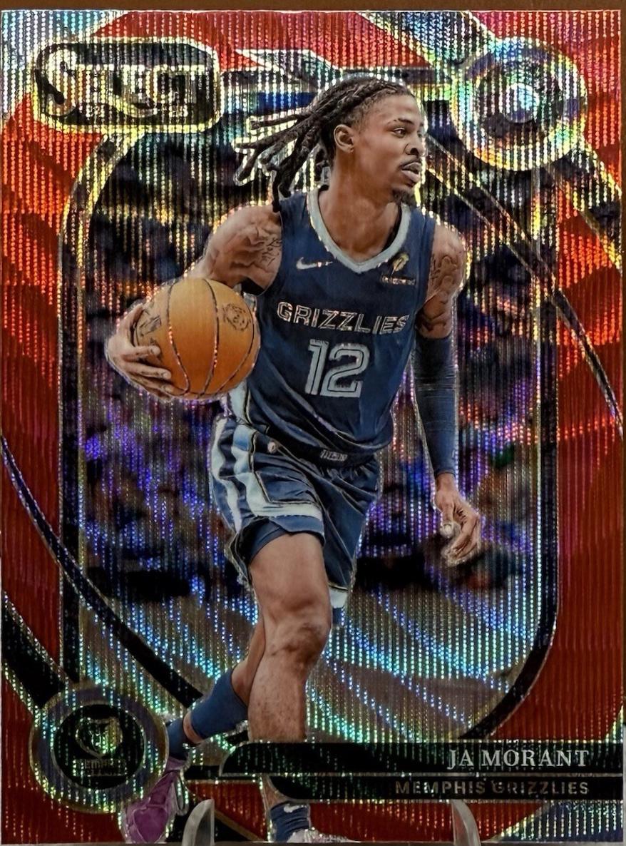 Ja Morant [Red Wave Prizm] #257