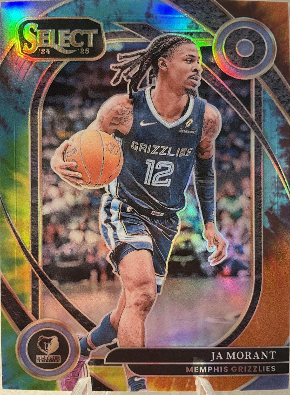 Ja Morant [Tie-Dye Prizm] #257
