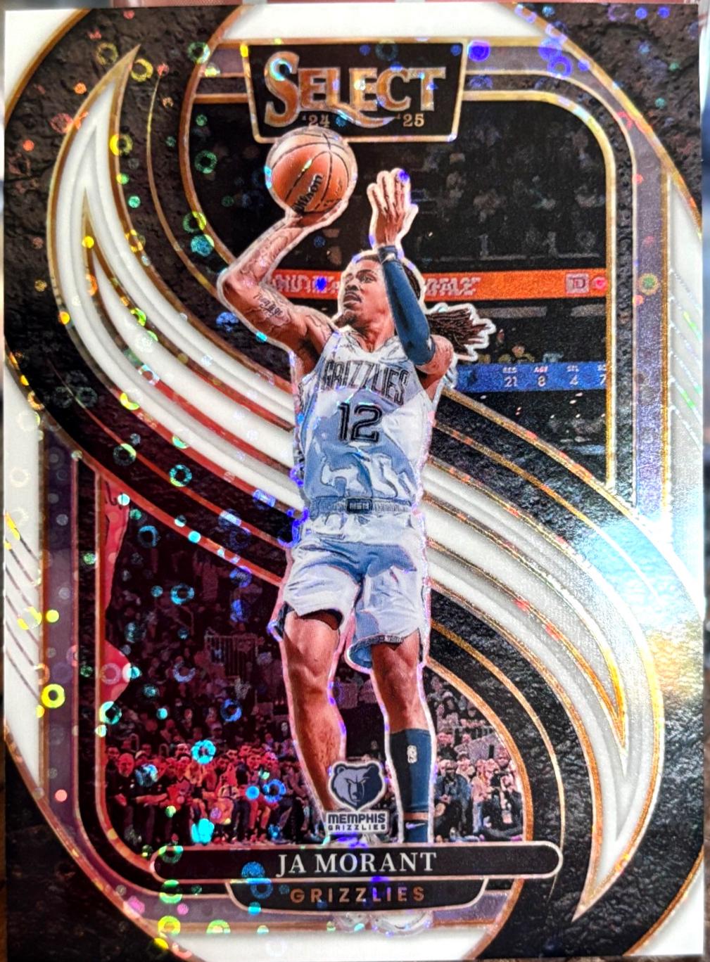 Ja Morant [White Disco Prizm] #107