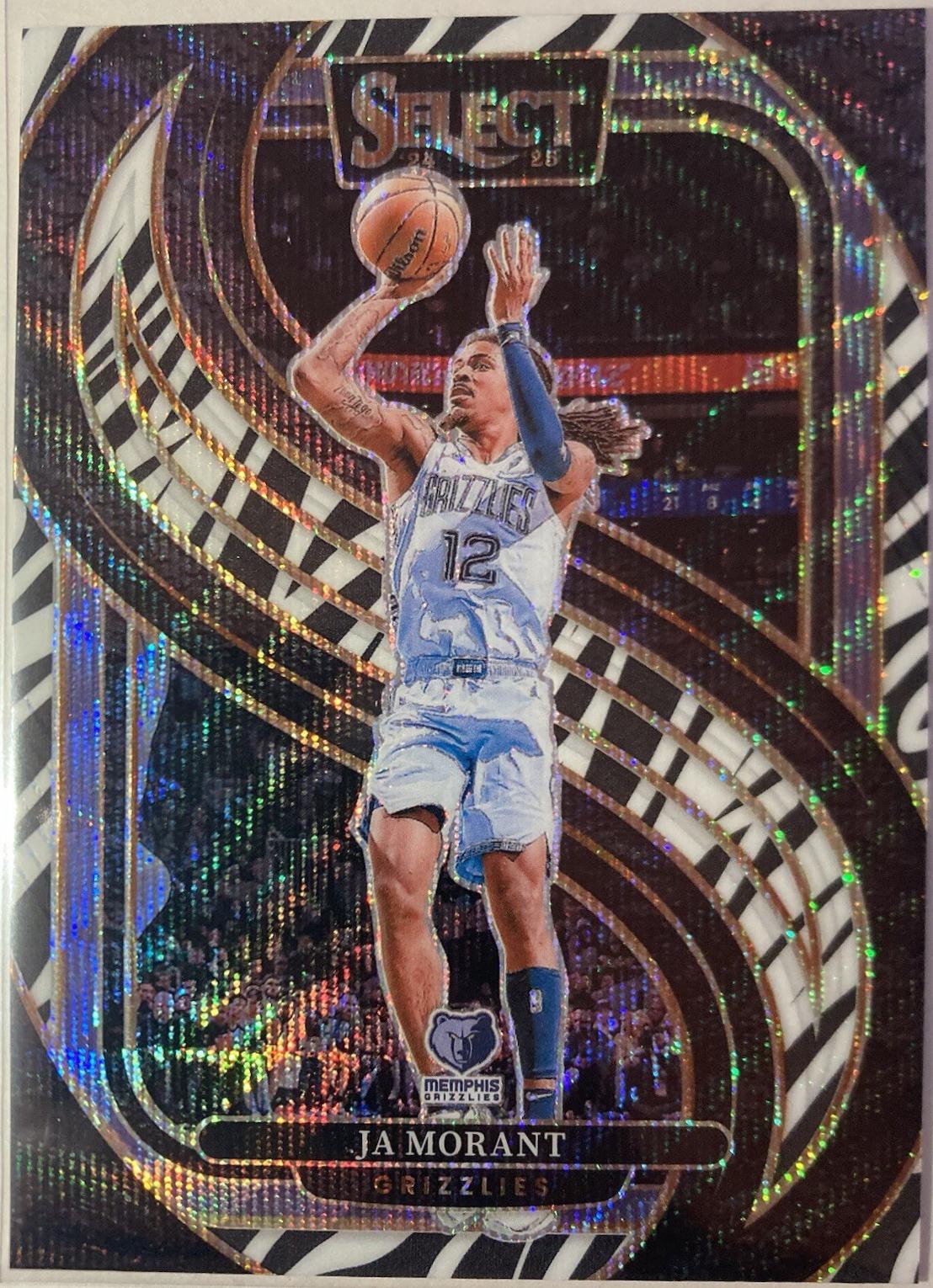 Ja Morant [Zebra Prizm] #107