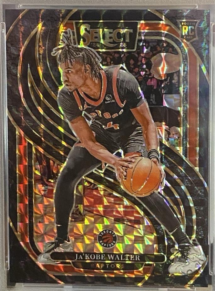 Ja'Kobe Walter [Black Finite Prizm] #195