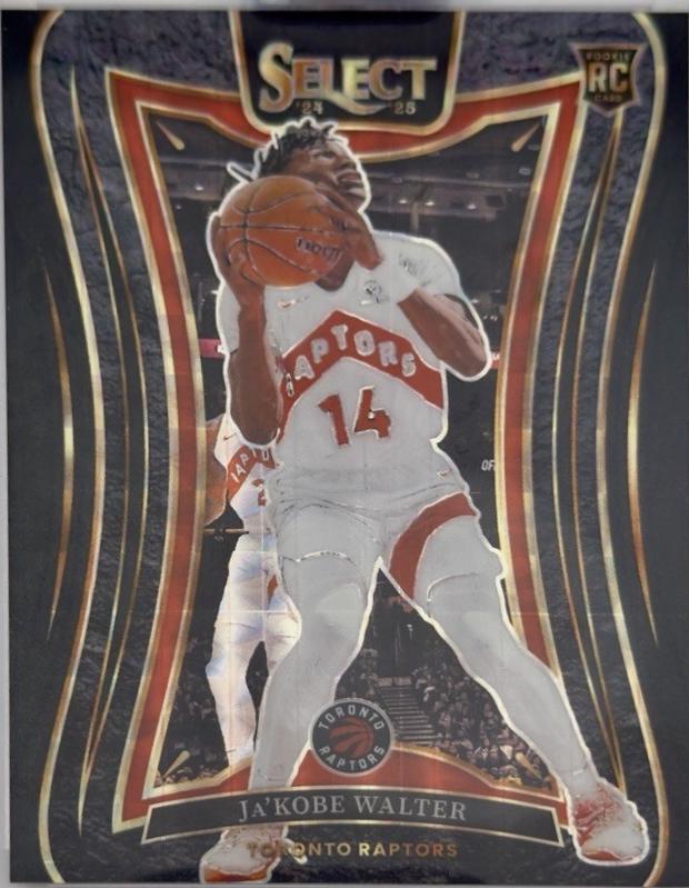 Ja'Kobe Walter [Black Finite Prizm] #385