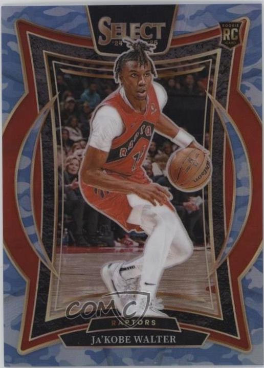 Ja'Kobe Walter [Blue Camo Prizm] #96