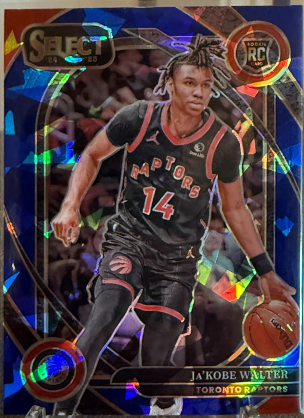 Ja'Kobe Walter [Blue Cracked Ice Prizm] #298