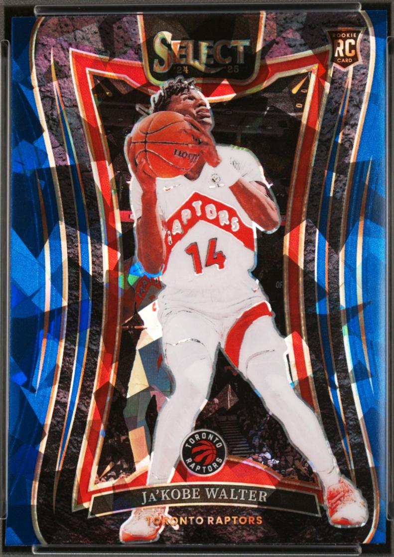 Ja'Kobe Walter [Blue Cracked Ice Prizm] #385