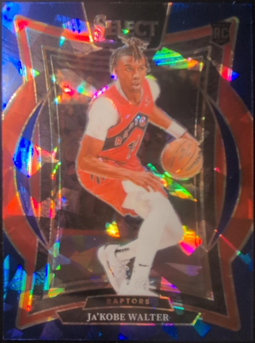 Ja'Kobe Walter [Blue Cracked Ice Prizm] #96