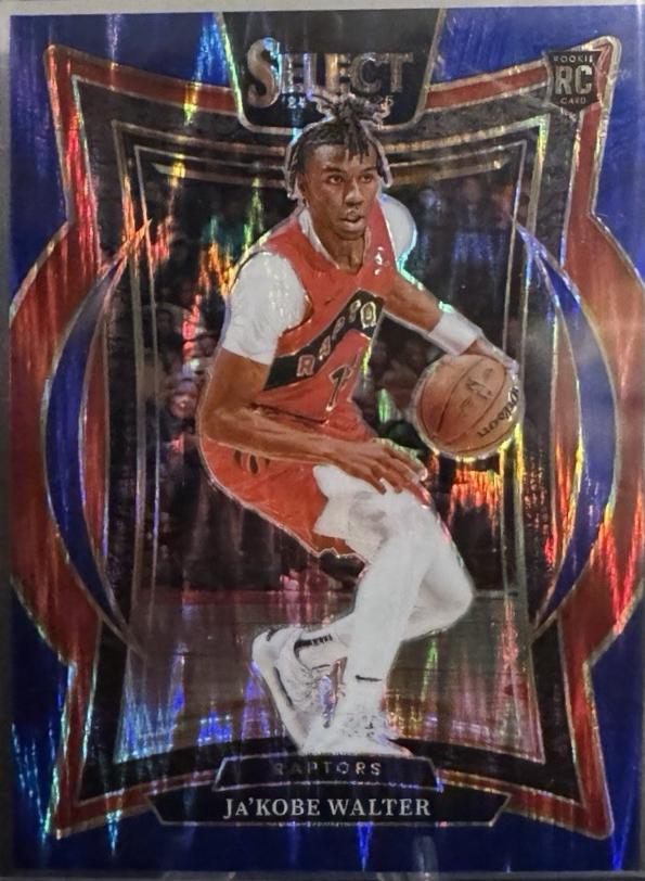 Ja'Kobe Walter [Blue Flash Prizm] #96