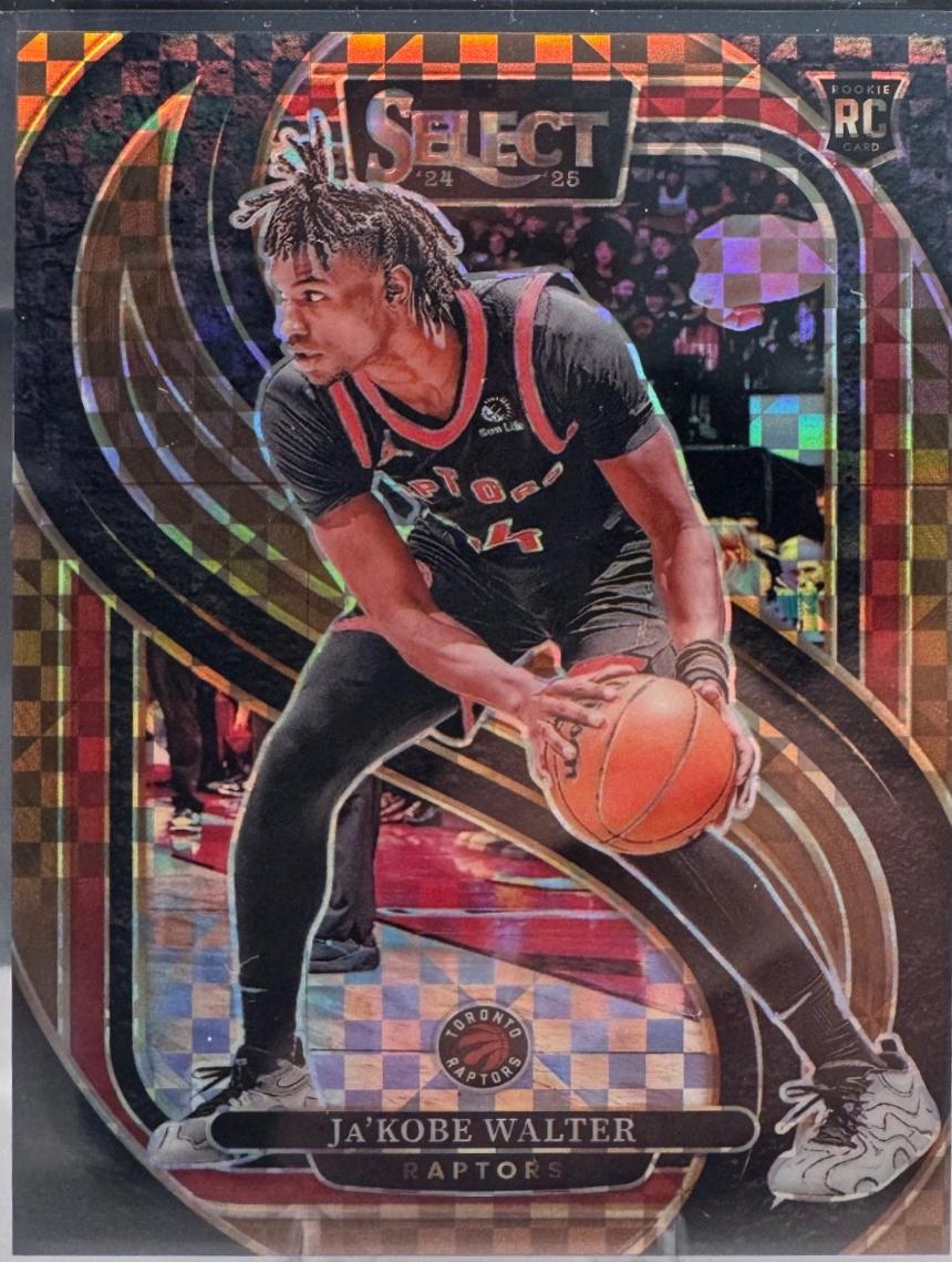 Ja'Kobe Walter [Bronze Checker Prizm] #195