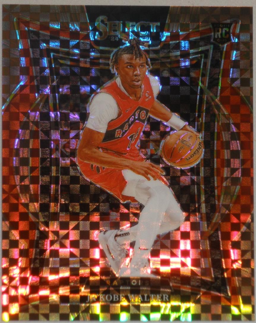 Ja'Kobe Walter [Bronze Checker Prizm] #96