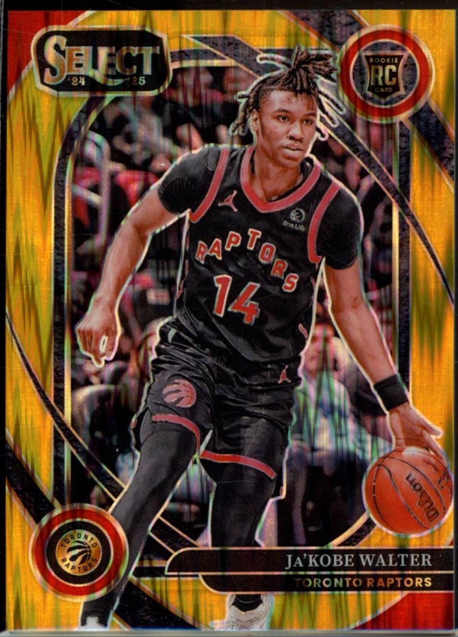 Ja'Kobe Walter [Gold Flash Prizm] #298