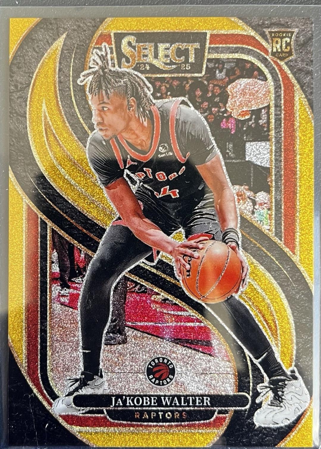 Ja'Kobe Walter [Gold Glitter Prizm] #195